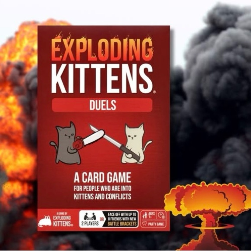 Exploding Kittens Duels Card Game